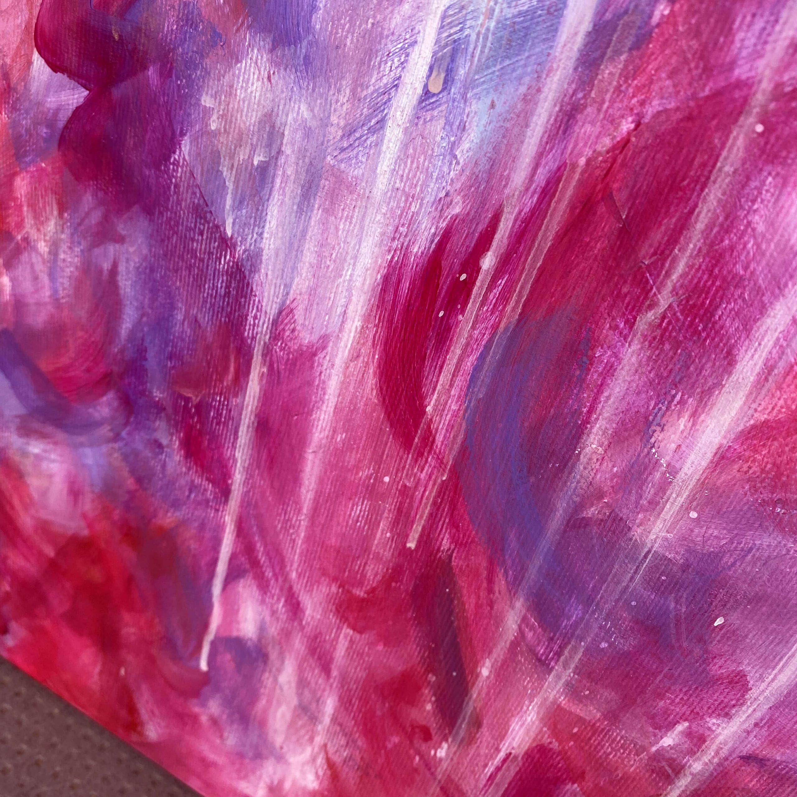 duży obraz do salonu różowy abstrakcyjny obraz abstrakcja różowa nowoczesny obraz