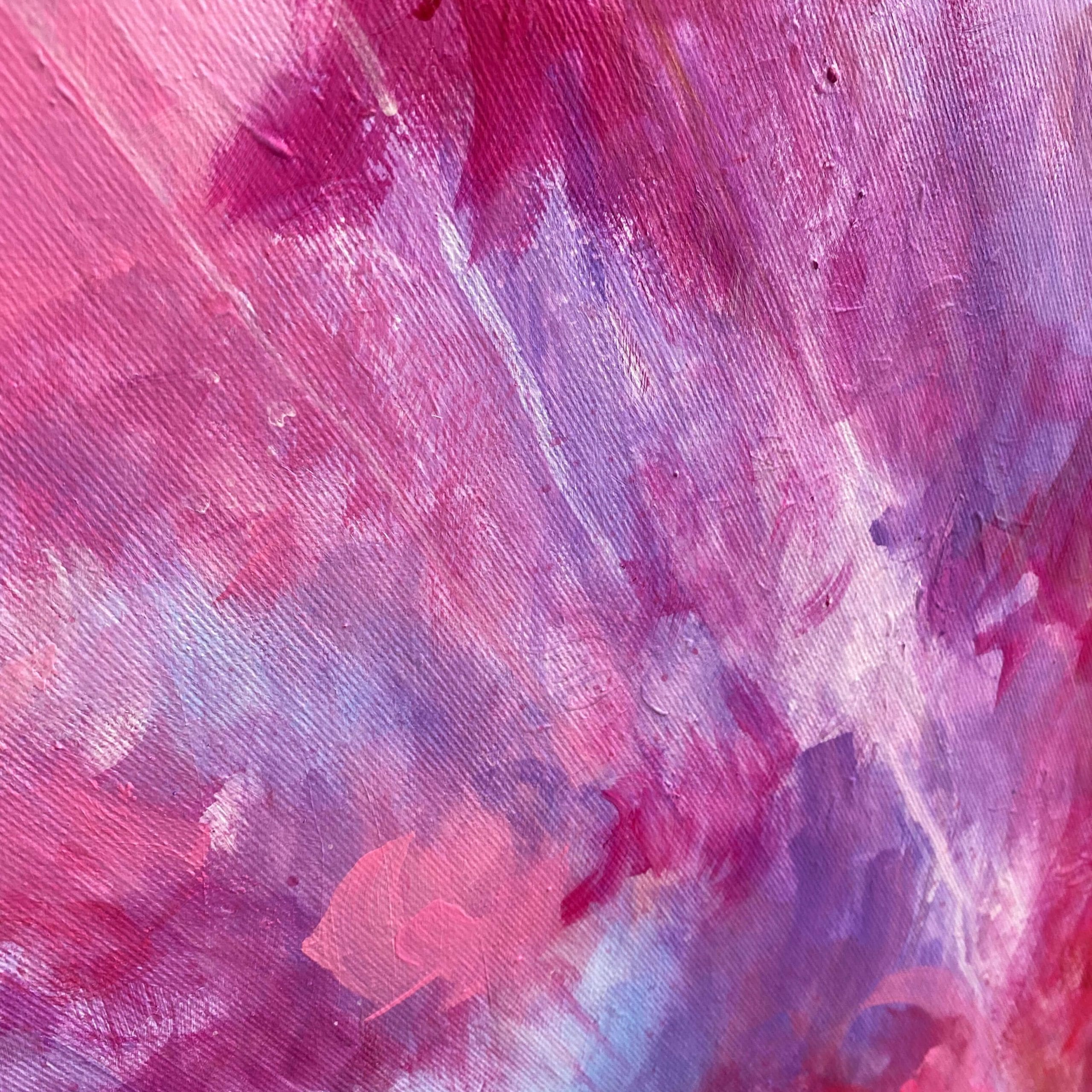 duży obraz do salonu różowy abstrakcyjny obraz abstrakcja różowa nowoczesny obraz