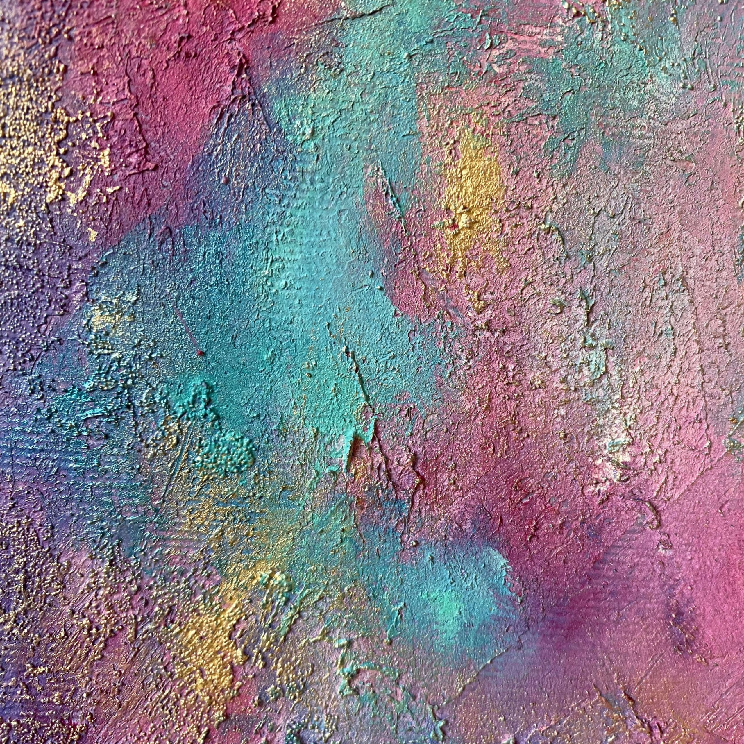 duży obraz do salonu nowoczesny kolorowy abstrakcyjny obraz abstrakcja złoto faktura