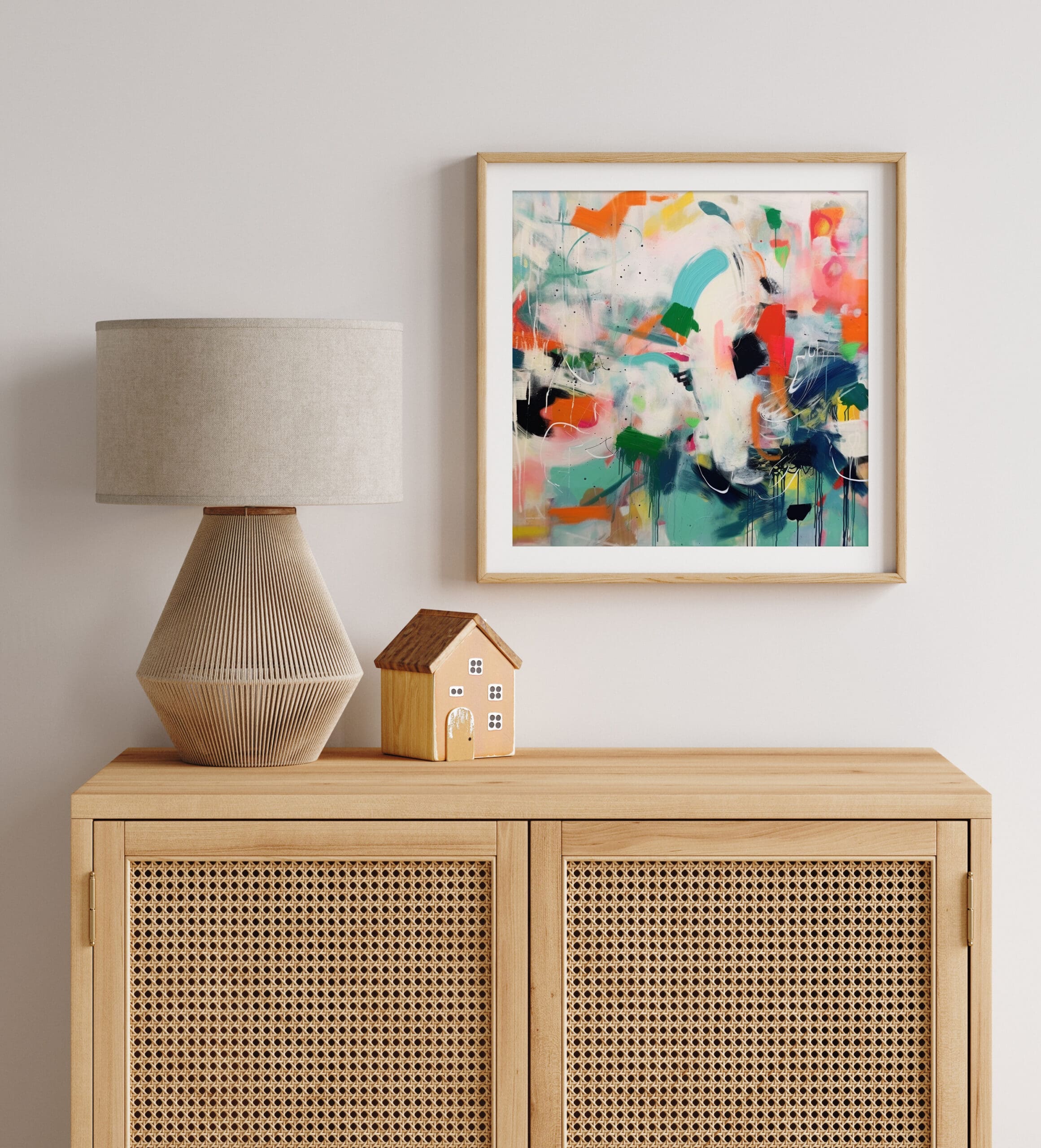 nowoczesny obraz do salonu, abstrakcyjny plakat, wydruk na płótnie