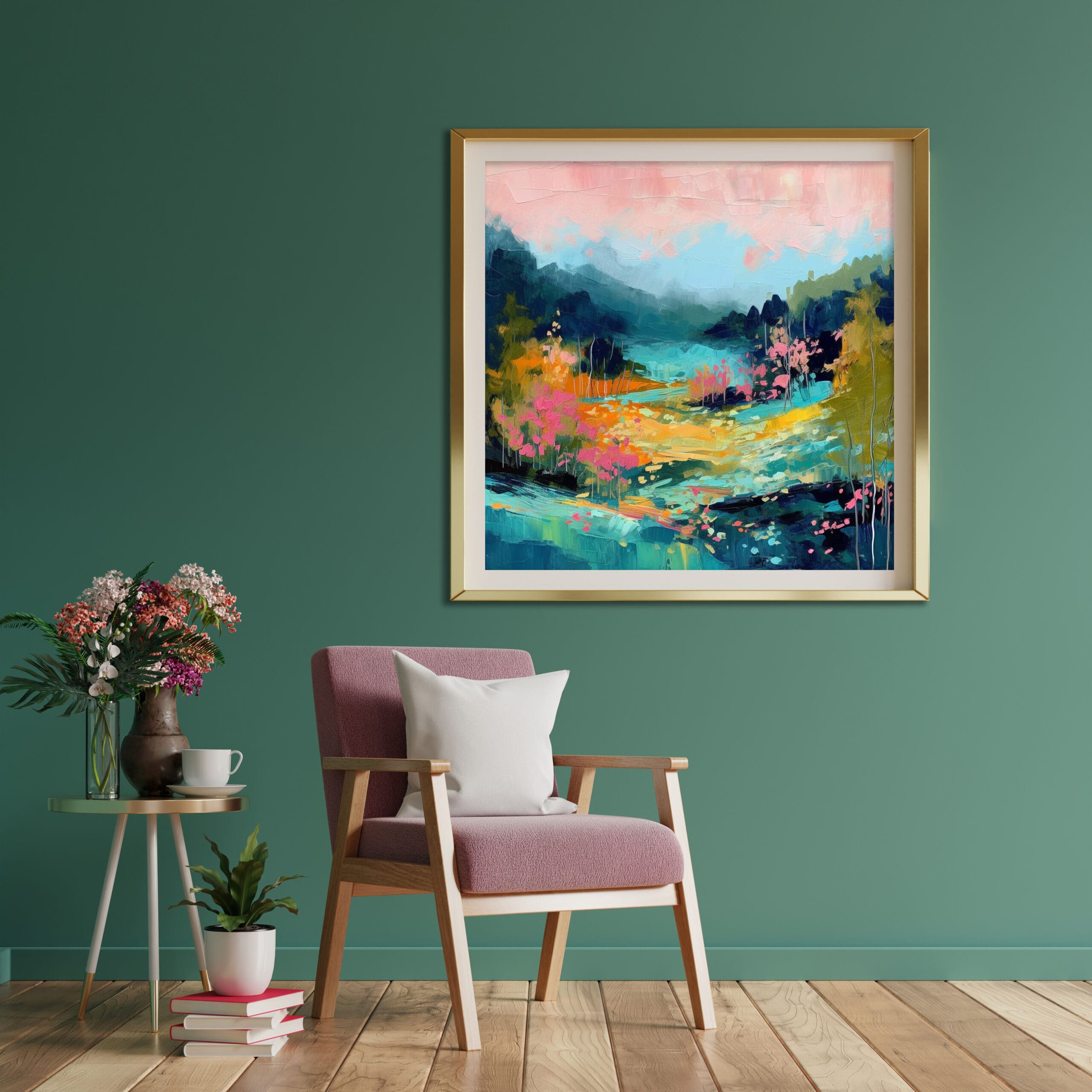 obraz jesienny krajobraz, abstrakcyjny krajobraz, obraz letni krajobraz, plakat krajobraz, obraz las i góry, plakat las